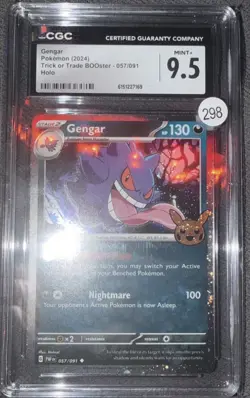 Gengar (Cosmos Holo) 057/091 Trick or Trade - CGC 9.5! - Image 1
