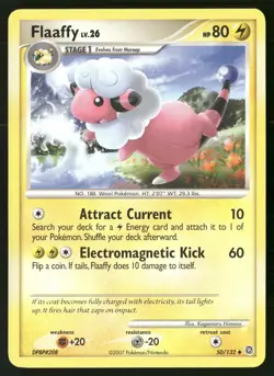 Flaaffy 50/132 Uncommon Secret Wonders Pokemon NM - Image 1