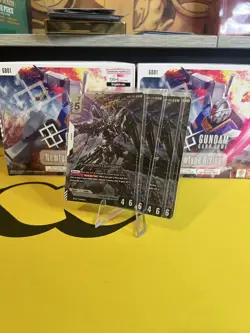 Gundam Card Game - Freedom Gundam - Newtype Rising - GD01-065 LR Playset X4 - Image 1