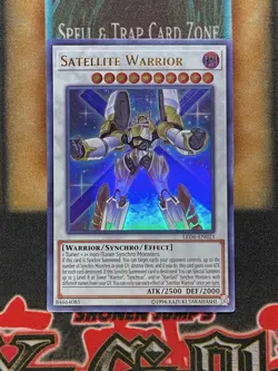 Yugioh Satellite Warrior LED6-EN023 Ultra Rare NM - Image 1