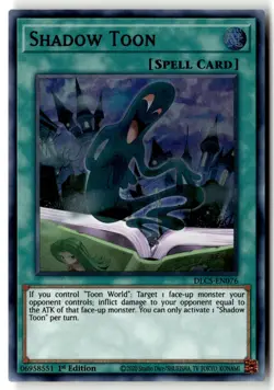 Shadow Toon (Green) DLCS-EN076 Dragons of Legend Yu-Gi-Oh MP - Image 1