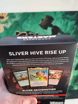 (SEALED) Sliver Swarm Commander precon deck Brand new in box, Commander masters - Image 5