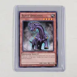 Yu Gi Oh TCG Trading Card Black Branchios 1st Edition SGX1-ENI10 - Image 1