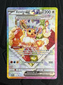 Pokemon TCG Eevee EX 174 Sv: Scarlet & Violet Promo Card (English) - NM - Image 3