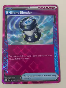 Pokemon Brilliant Blender Ace Spec Holo Surging Sparks NM - Plus Free Card - Image 1