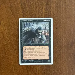 Zombie Master LP 4th Edition Core Set Magic the Gathering Card - Image 1