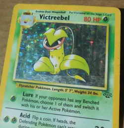 Victreebel 14/64 Rare Holo Jungle Set Pokemon Card Scratches on Holo HP - Image 2