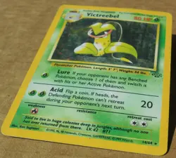 Victreebel 14/64 Rare Holo Jungle Set Pokemon Card Scratches on Holo HP - Image 4