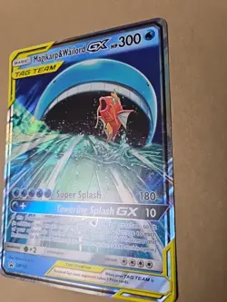 Magikarp Wailord GX Jumbo Promo Pokemon Oversized Card SM166 - Image 2