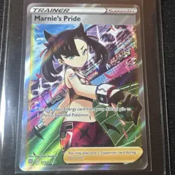 Marnie's Pride 171/172 Swsh09: Brilliant Stars Holo Tcg Pokemon Card Mint ++++ - Image 1