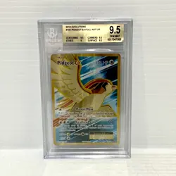 Pidgeot EX 104/108 - XY Evolutions - Graded Pokemon Card - BGS 9.5 (PSA 10) - Image 1