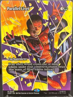 MTG Marvel’s Spider-Man Parallel Lives Borderless (Mythic) - Image 1