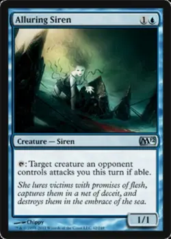 Alluring Siren - Magic 2012 (M12) #42/249 MTG Magic The Gathering - Image 1