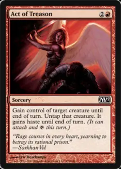 Act of Treason - Magic 2012 (M12) #121/249 MTG Magic The Gathering - Image 1