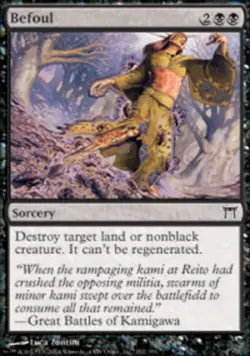 Befoul - Champions of Kamigawa #102/306 MTG Magic The Gathering - Image 1