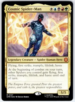 Cosmic Spider-Man (FOIL) - Marvel's Spider-Man - MTG - Image 1