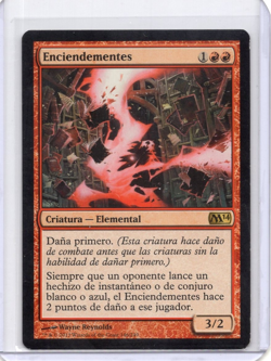 Mindsparker Spanish M14 Core Set MTG Rare 146/239 Red LP Magic - Image 1