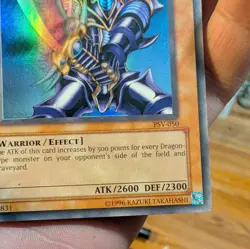 LP PSV-050 Buster Blader Ultra Rare Unlimited Yugioh Card Lightly Played Vintage - Image 5
