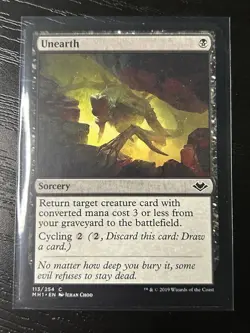 MTG Unearth Modern Horizons Regular #113 - Image 1