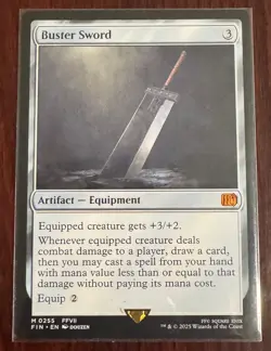 Buster Sword Final Fantasy Regular - Image 1