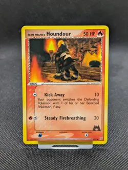 Team Magma's Houndour 63/95 EX Team Magma vs Team Aqua Pokemon NM - Image 1