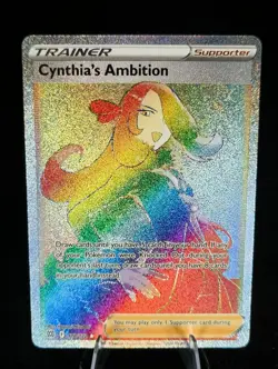 The Pokemon Company Cynthia's Ambition 178/172 Brilliant Stars Secret Rare Foil - Image 1