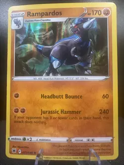 Rampardos 077/189 Astral Radiance Pokemon Holo Near Mint - Image 1
