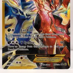 Pokemon Yveltal EX XY150a XY Collection Alternate Art Full Art Holo LP - Image 2