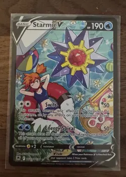 Pokemon TCG Starmie V TG13/TG30 Astral Radiance TG Full Art Holo UR EN - Image 3