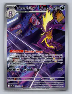 TOXTRICITY 103/094 ILLUSTRATION RARE PHANTASMAL FLAMES POKEMON Holo NM *5 - Image 1