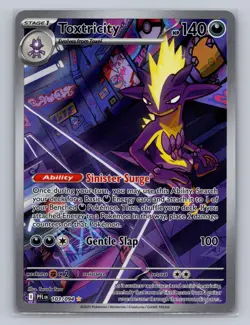 TOXTRICITY 103/094 ILLUSTRATION RARE PHANTASMAL FLAMES POKEMON Holo NM *2 - Image 1
