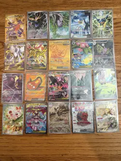 Pokemon English modern full Art Lot (20) - Image 1