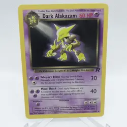 Dark Alakazam Team Rocket Unlimited 18/82 Pokemon TCG - Image 1