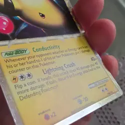 Pokemon TCG Ampharos Prime 105/123 HeartGold SoulSilver HGSS Holo Ultra Rare LP - Image 4