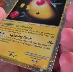 Pokemon TCG Ampharos Prime 105/123 HeartGold SoulSilver HGSS Holo Ultra Rare LP - Image 5