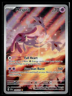 Mesprit 204/191 Illustration Rare Surging Sparks Pokemon NM - Image 1
