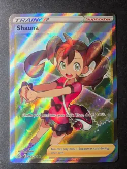Shauna 263/264 NM Fusion Strike Ultra Rare Pokemon - Image 1