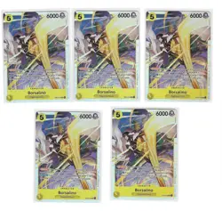 One Piece CCG Borsalino EB04-058 SR Foil Egghead Navy Near Mint English - Image 1