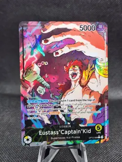 Eustass "Captain" Kid (L) - OP10-099 (Alt Art) - One Piece: Royal Blood - Image 1