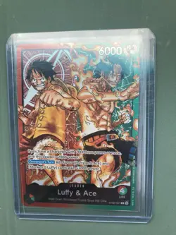 One Piece Card Game Luffy & Ace Leader ST30-001 - English - Image 2