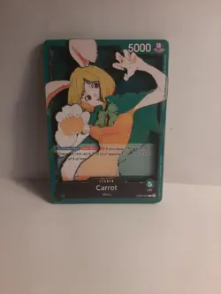 custom 3d one piece card-carrot-op07-21 leader shadowbox - Image 1