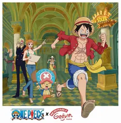 One Piece Monkey D Luffy OP13-001 x Musee Grevin Promo Exclusive - Sealed NM New - Image 2