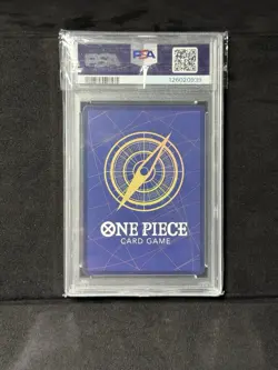 2025 ONE PIECE OP11-A FIST OF DIVINE SPEED ALTERNATE ART #080 GEAR TWO PSA 10 - Image 2