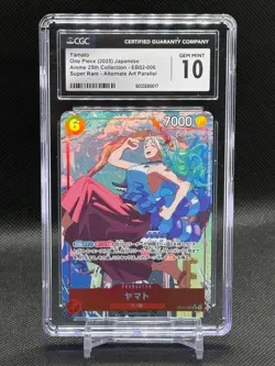 Yamato One Piece Japanese Anime 25th EB02-006 Alternate Art CGC 10 - Image 1
