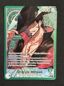 One Piece TCG • Dracule Mihawk OP14-020 • Alternate Artwork • ENG - Image 1