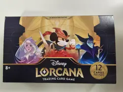 Disney Lorcana - The First Chapter Box 24 Packs English Sealed 1st Edition - Image 2