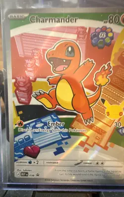 Charmander 038 Me: Mega Evolution Promo Holo - Image 1