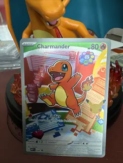 Charmander 038 Me: Mega Evolution Promo Holo (will Be Shipped In Slab) - Image 1