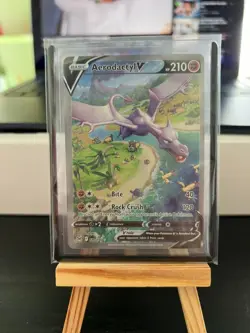 Aerodactyl V Alt Art - Lost Origin - 180/196 - Rare Illustration pokemon card - Image 1