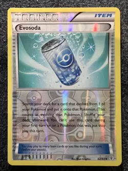 Evosoda 62/83 Uncommon Reverse Holo Pokemon Card NM - Image 1